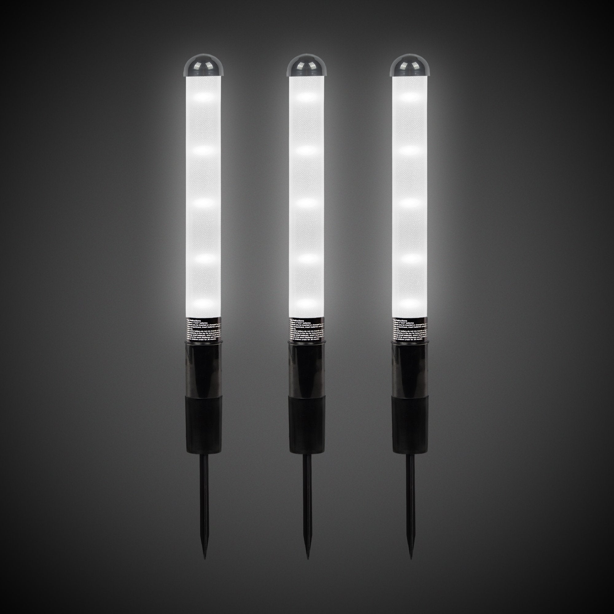 White LED Yardage Markers
